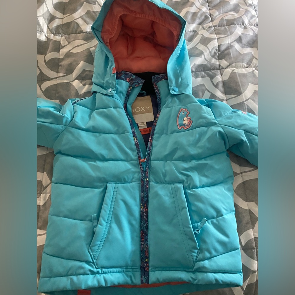 Roxy jacket for girls good condition size 4/5